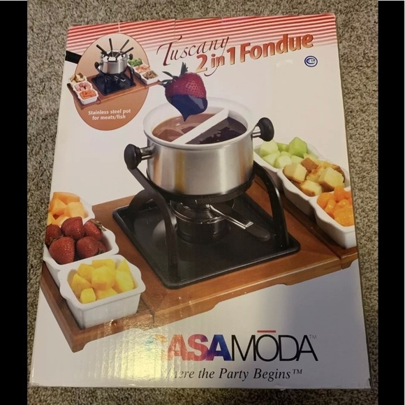 Casa Moda Fondue Set NIB - Picture 1 of 5